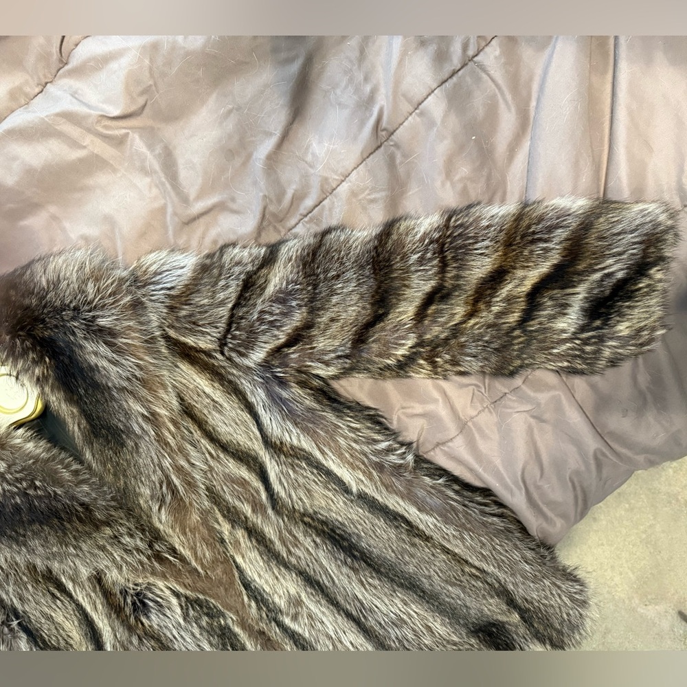 Vintage 1980’s Custom Raccoon Fur Coat